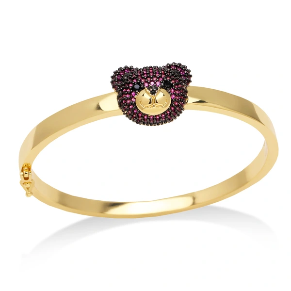 European and American jewelry personality girl bear bracelet 2023 new high-end bracelet wholesale brb38