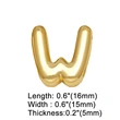 AS jewelry hot selling 26 English letters belt bracelet diy gold-plated hand jewelry female brg78