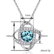  Inlaid zircon clavicle chain popular four-leaf clover pendant high-end temperament Korean hot necklace for women