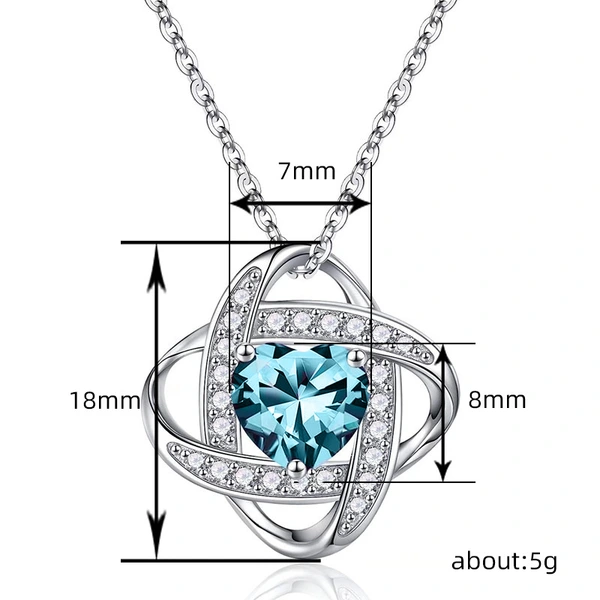  Inlaid zircon clavicle chain popular four-leaf clover pendant high-end temperament Korean hot necklace for women