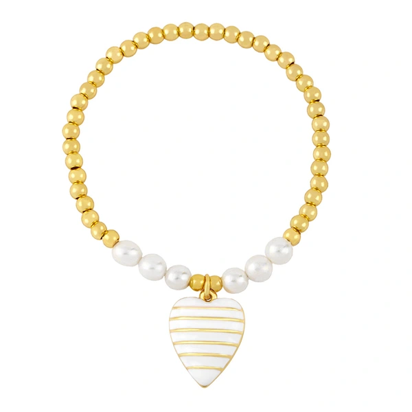 Clearance European and American pearl shell bracelet beach style simple colorful beaded hand jewelry bracelet bre96