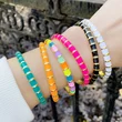 Jewelry European and American beach style colorful oil drop bracelet ethnic style Bohemian bracelet brf29