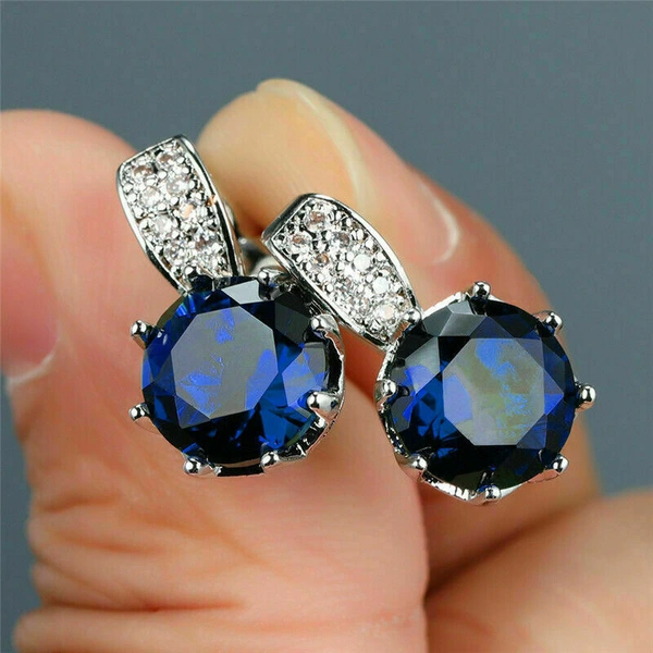  Internet celebrity octagonal round earrings temperament Korean simple female earrings fashionable commuting ladies all-match earrings