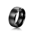   New factory direct sales ring dark low-key luxury ring inner diamond carving design