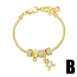 Clearance boy balloon dog pendant bracelet female gold-plated zircon bear bracelet brd53