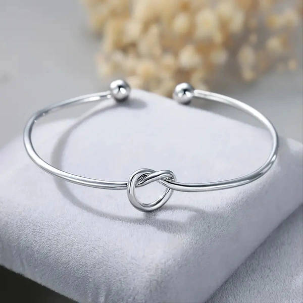  Direct sales commuting simple love knot bracelet women's opening adjustable sweet jewelry fashionable daily match