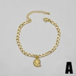 AS jewelry new hot selling ocean style starfish turtle pendant gold-plated bracelet jewelry wholesale brn51