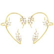 Clearance light luxury flower ear hook super fairy high-end integrated earrings female no ear piercing ear clip earrings era113