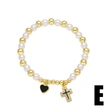 AS jewelry Europe and the United States hot selling pearl beads cross cherry fruit pendant gold-plated bracelet female brm82
