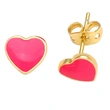 New trend earrings niche design oil drop heart earrings simple personality earrings era068