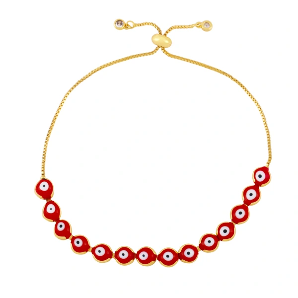 Hot selling Bohemian retro evil eye bracelet female adjustable ethnic style hand jewelry bre71