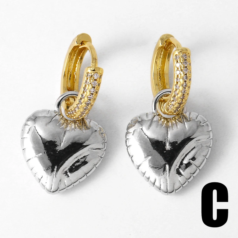 AS jewelry earrings European and American love earrings female pearl bow gold-plated star earrings era176