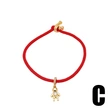 AS jewelry boy girl couple bracelet braided red rope love bracelet hand jewelry brj20