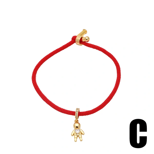 AS jewelry boy girl couple bracelet braided red rope love bracelet hand jewelry brj20