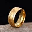  Cool and versatile simple ring with stylish texture and minimalist design, suitable for daily wear. Factory direct sales