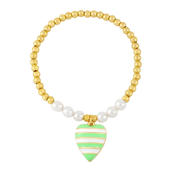 Clearance European and American pearl shell bracelet beach style simple colorful beaded hand jewelry bracelet bre96