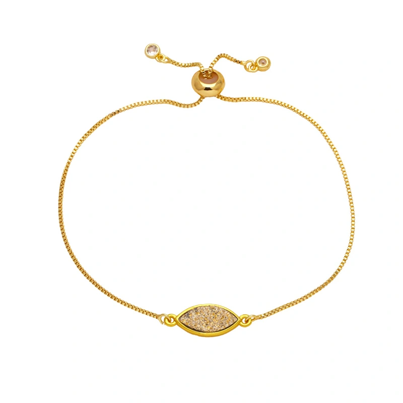 Hot selling bracelet style niche design high-end gold-plated hand jewelry bracelet female brc61