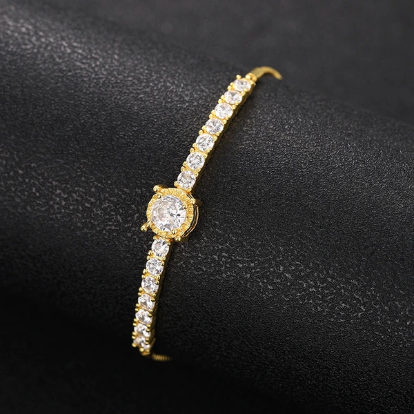 European and American style simple bracelet for women with adjustable elasticity, fashionable and new ladies' jewelry for everyday use