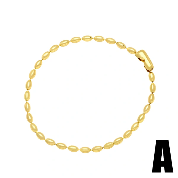 High-grade devil's eye splicing bracelet niche design cold style fashion round bead bracelet hand jewelry brj92