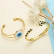 Devil's Eye Bracelet Women European and American Personality Fashion Hip-Hop Exaggerated Leopard Bracelet Jewelry Wholesale bra22