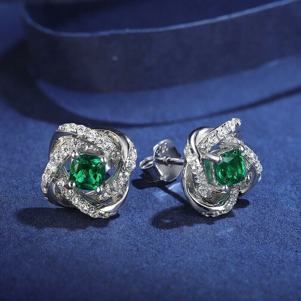  Retro European and American luxury earrings magazine design birthday gift earrings wrapped hollow line earrings