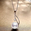  Summer new ladies' necklace imitation pearl mermaid design pendant new versatile women's necklace