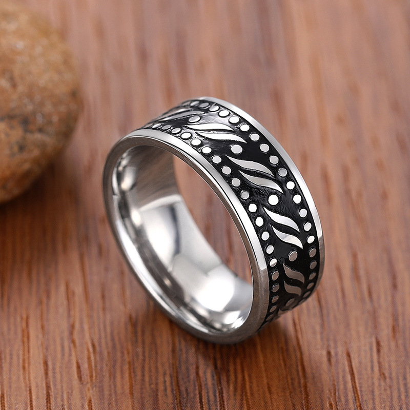  European and American popular British style rings, unisex fashion rings, fashionable daily wear personalized accessories