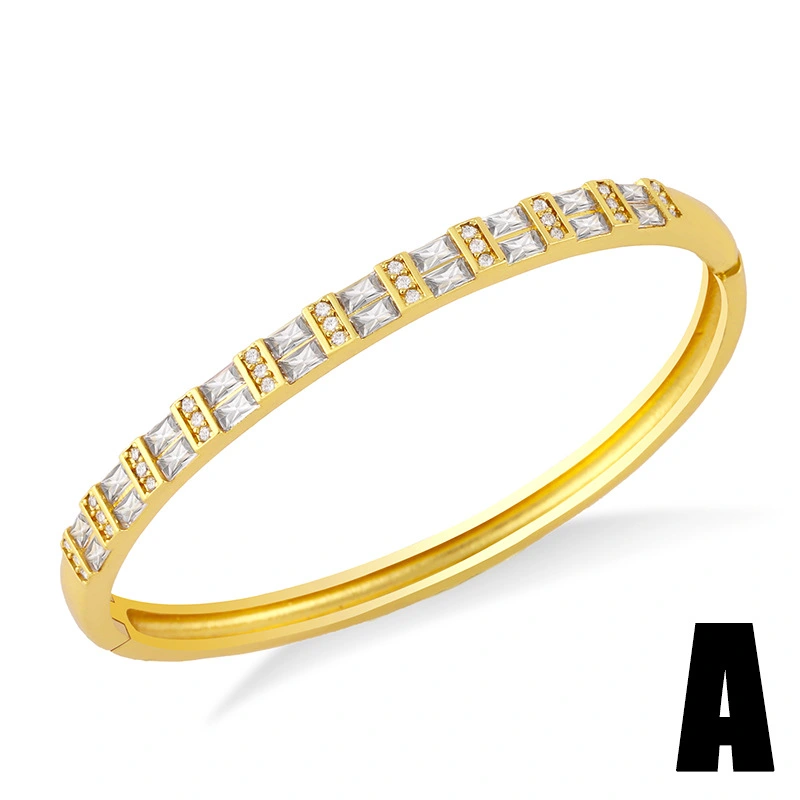 European and American personality exaggerated punk bracelet hip hop diamond snake bracelet female high-end light luxury jewelry brd18