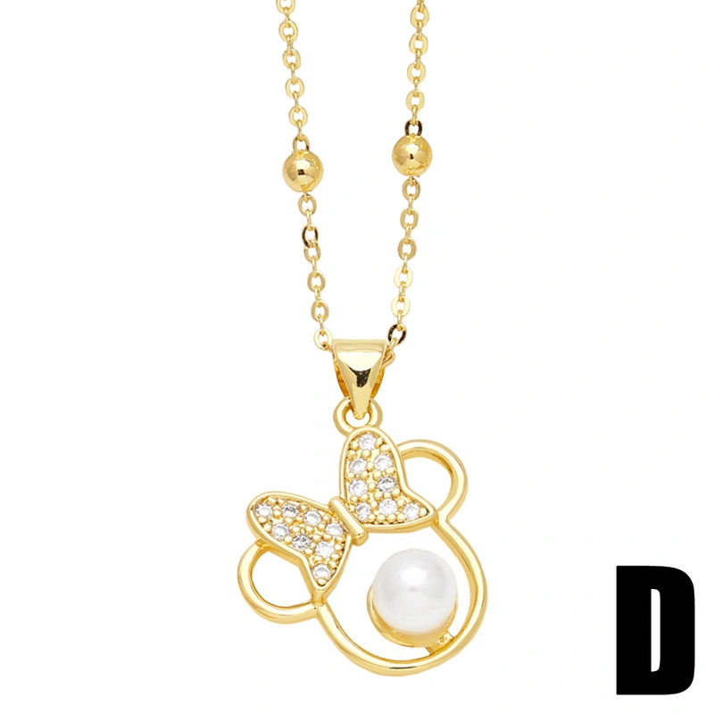 European and American personality sailboat necklace niche high-end pearl star beach clavicle chain pendant nkq32