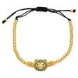 Clearance Bear Bracelet Niche Design Colored Zircon High-end Beaded Bracelet BRM46
