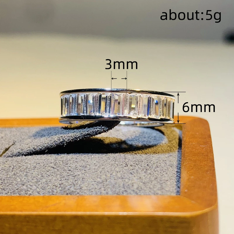  Simple and refreshing design full circle long temperament index finger ring European and American style fashion ring female