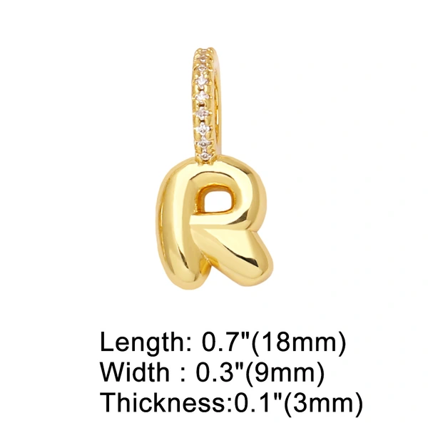 AS jewelry 26 letters pendant bracelet female gold-plated love hand jewelry bracelet brc19