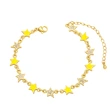 Clearance Shining Five-pointed Star Couple Bracelet Student Trend Personality Bracelet Creative Star Bracelet brg60