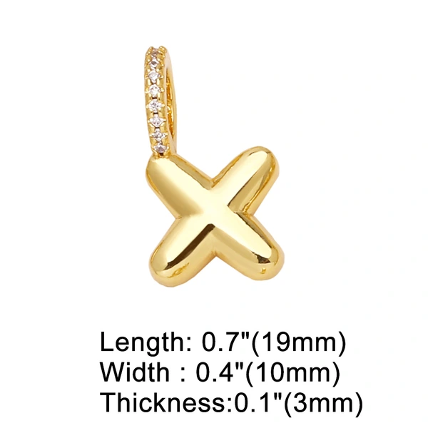 AS jewelry 26 letters pendant bracelet female gold-plated love hand jewelry bracelet brc19