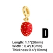 AS jewelry Europe and the United States hot selling fruit cherry eye pendant diy bracelet hand jewelry brn18 bracelet
