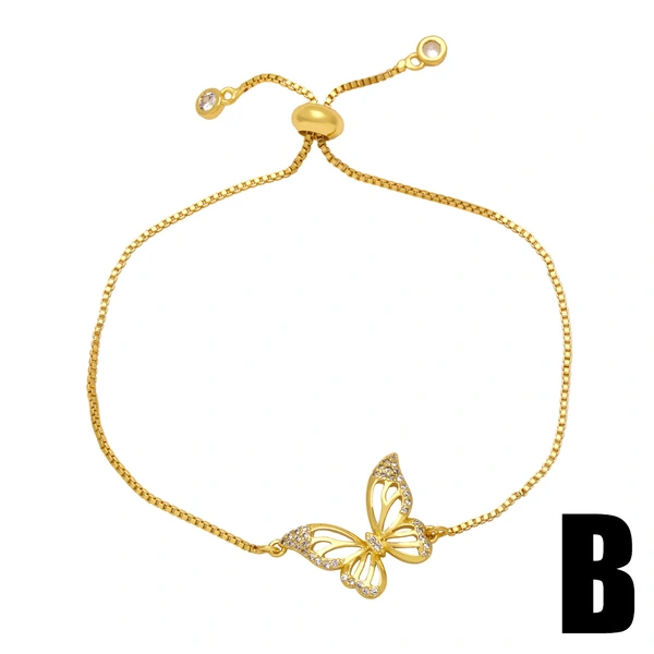 Clearance simple design dragonfly butterfly bracelet girls small fresh turtle kitten bracelet jewelry brj29