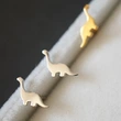 Fun dinosaur earrings for women, Japanese and Korean style, niche design, mini animal earrings, Yiwu jewelry wholesale