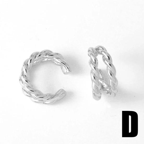 Clearance AS jewelry new high-end photosensitive earrings female C-shaped copper plated real gold earrings era211