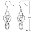   Hot-selling earrings, creative twisted geometric shapes, women's earrings, hot-selling earrings