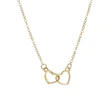 Korean hot selling European and American simple street style versatile necklace hollow heart pendant