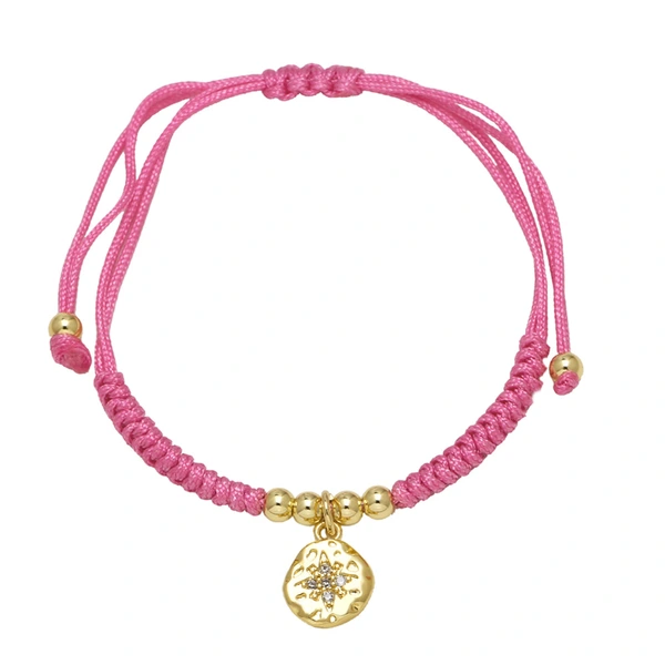 AS jewelry Europe and the United States best-selling color bracelet gold-plated 18k gold love peach heart pendant bracelet bracelet brd99