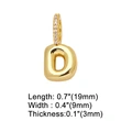 AS jewelry 26 letters pendant bracelet female gold-plated love hand jewelry bracelet brc19