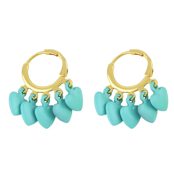 Jewelry clearance love tassel earrings European and American design earrings female simple personality short earrings ery91