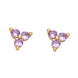 Clearance style simple earrings internet celebrity design small zircon earrings female niche ear jewelry wholesale erz73