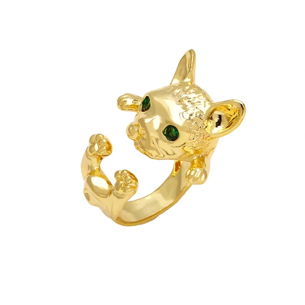 Clearance European and American sweet rabbit ring female cute animal cartoon small fresh all-match network celebrity ring rij06