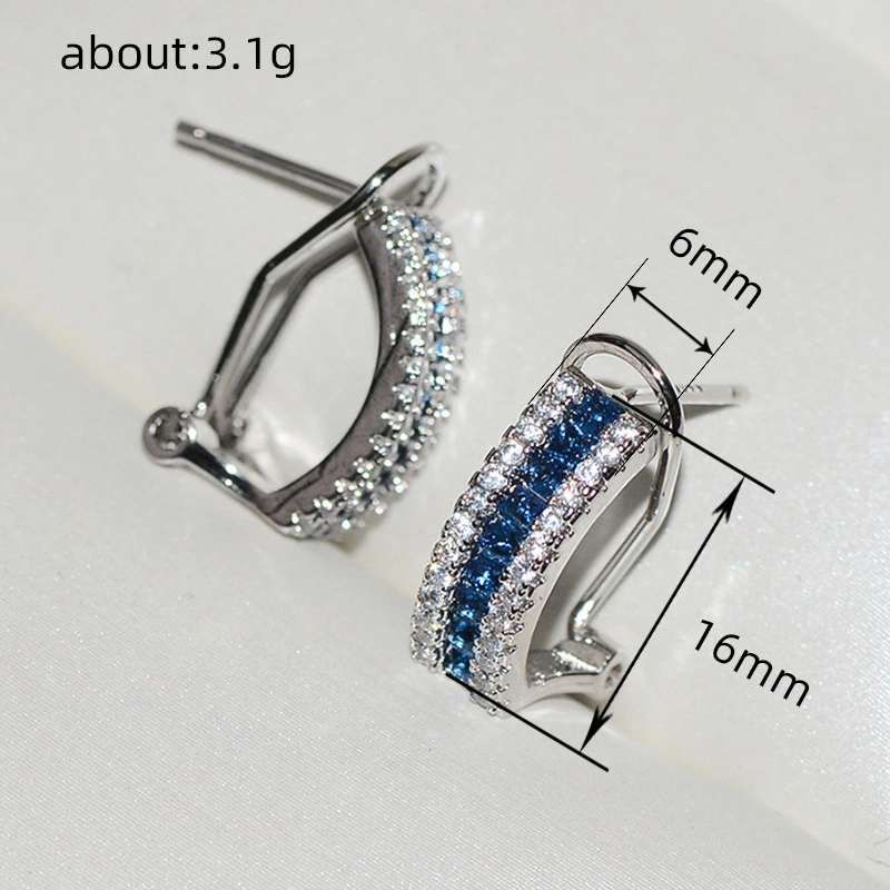 Elegant and niche design earrings, versatile for daily commuting, fashionable earrings, high-end simple earrings
