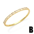 Clearance pin bracelet women's niche diamond fashion design all-match light luxury love bracelet jewelry brg49