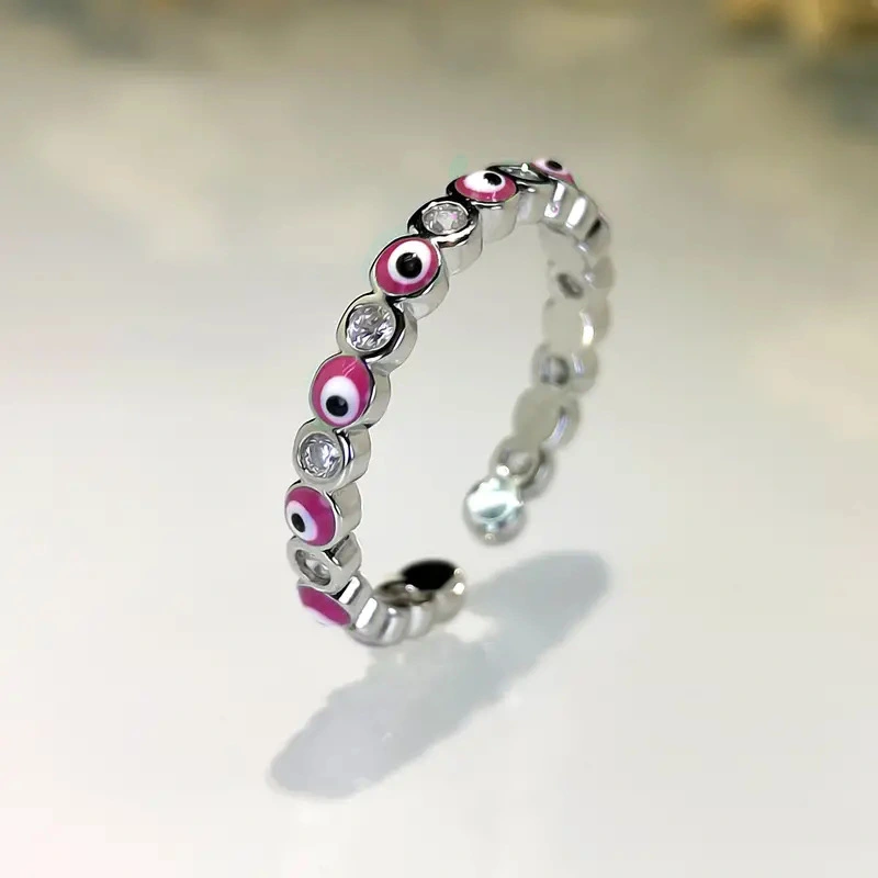   Internet celebrity hot-selling ring female open adjustable oil drop ring personality niche jewelry