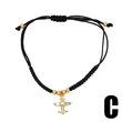 European and American simple fashion braided bracelet new style niche design all-match hip-hop airplane bracelet brk72
