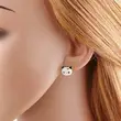 AS jewelry Europe and the United States hot selling pearl panda strawberry cherry earrings female gold-plated earrings earrings female ern22
